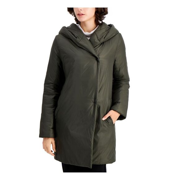 EILEEN FISHER Womens Pocketed Jacket